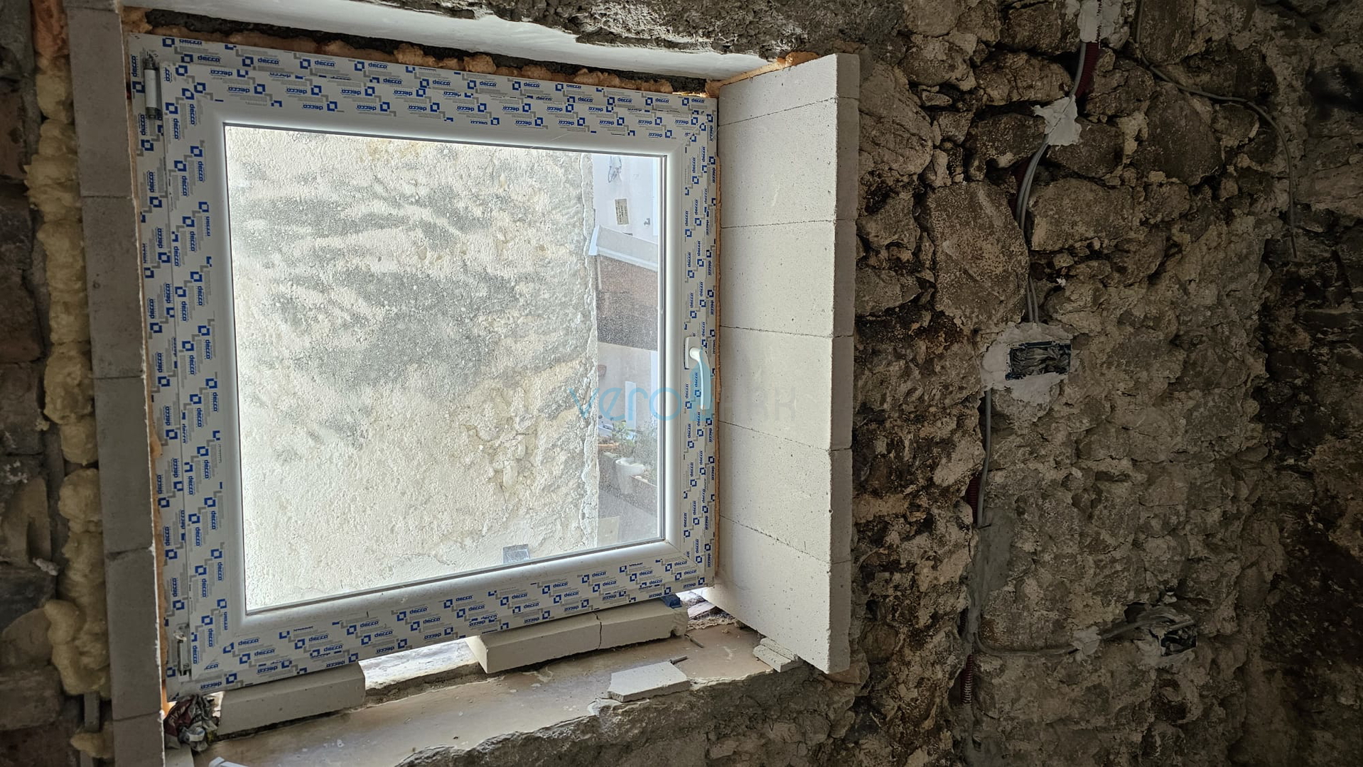 Krk Island, Stara Baška, stone house, detached, 60m to the sea, parking, view, for sale