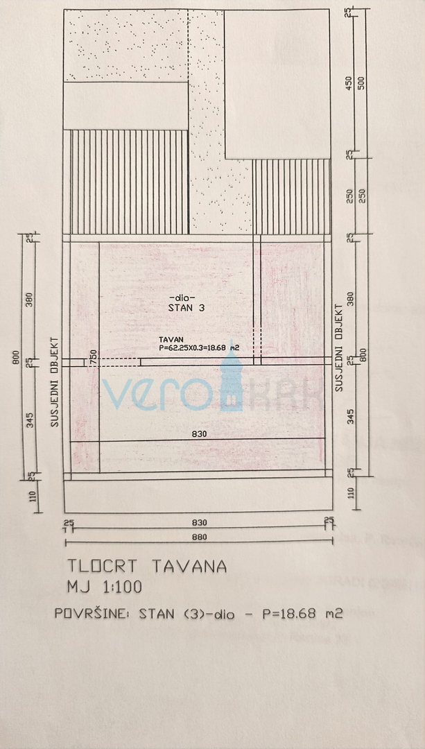 Crikvenica, a floor-through apartment with terraces and garage, 300m to the beach and the center, for sale