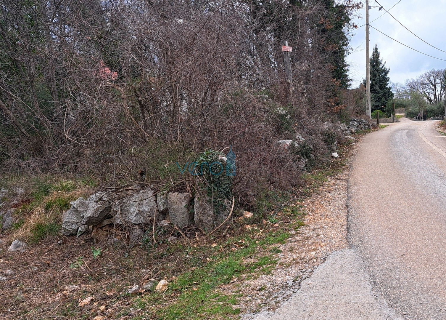 Šilo,okolica,otok Krk,započeta gradnja obiteljske kuće,prodaja