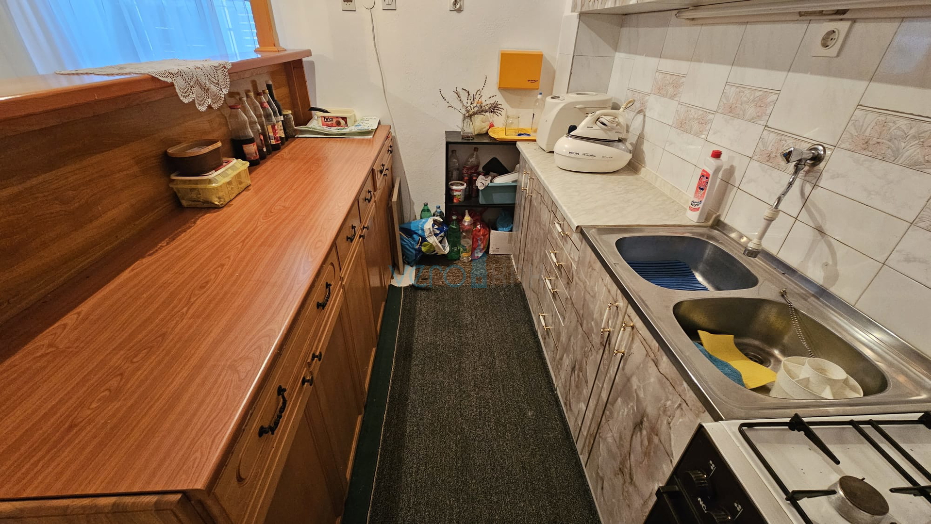 Krk Island, Dobrinj, old town core, authentic house with terrace and view, for sale