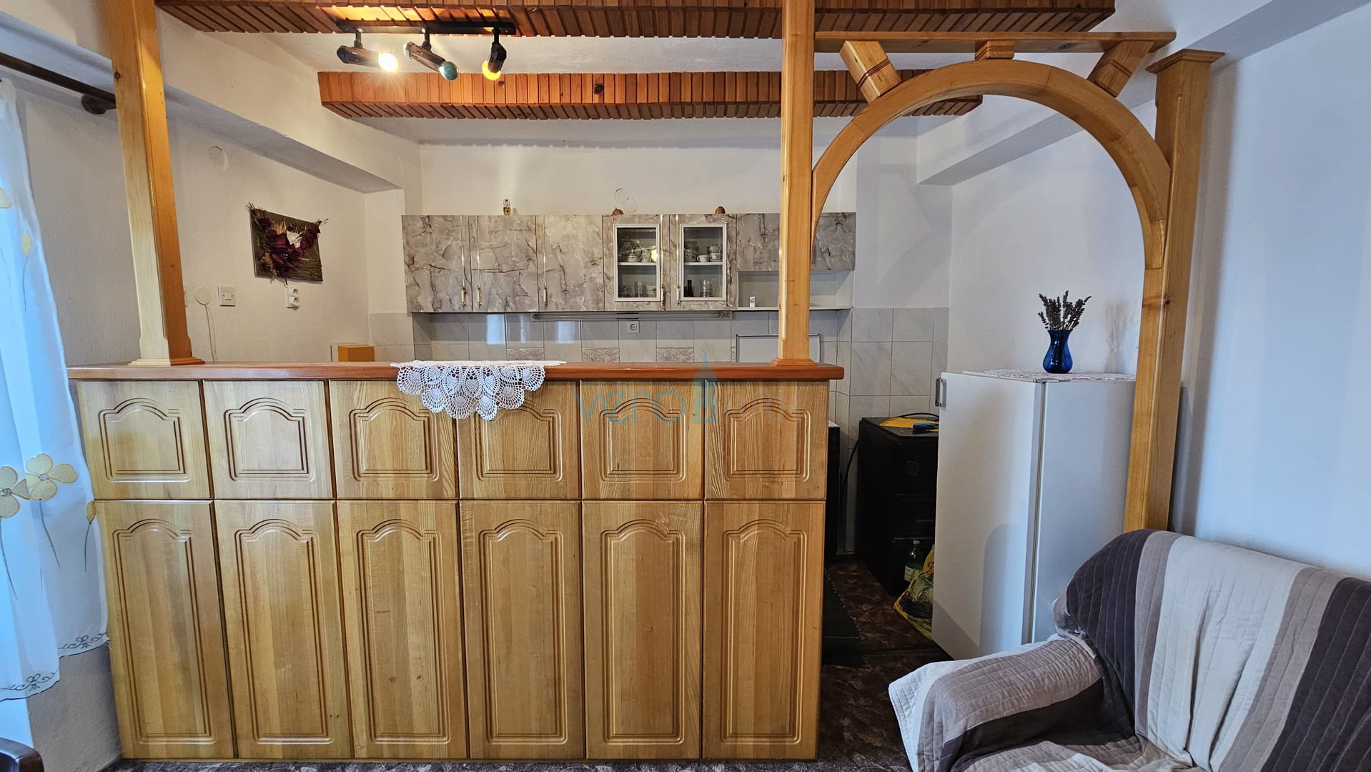 Krk Island, Dobrinj, old town core, authentic house with terrace and view, for sale