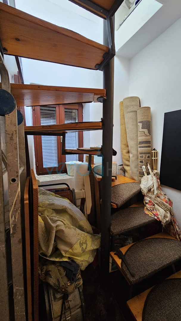 Krk Island, Dobrinj, old town core, authentic house with terrace and view, for sale