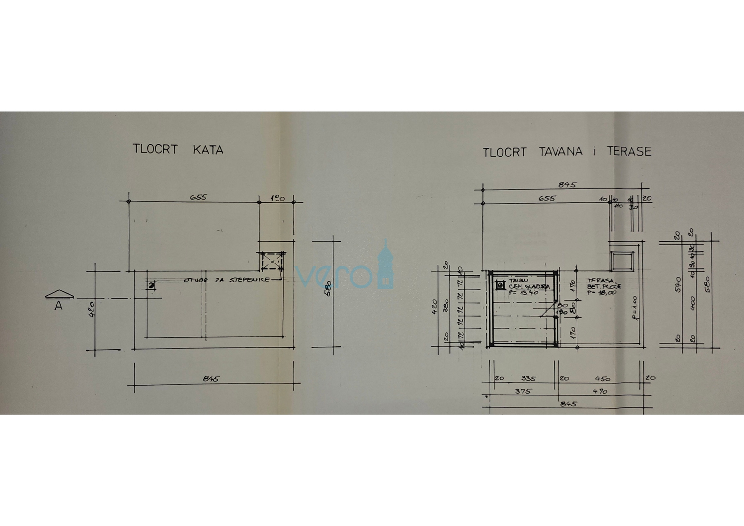 Krk Island, Dobrinj, old town core, authentic house with terrace and view, for sale