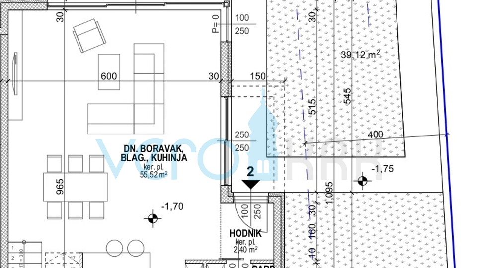 Otok Krk, Malinska, moderna novogradnja sa bazenom, okućnica, pogled, prodaja