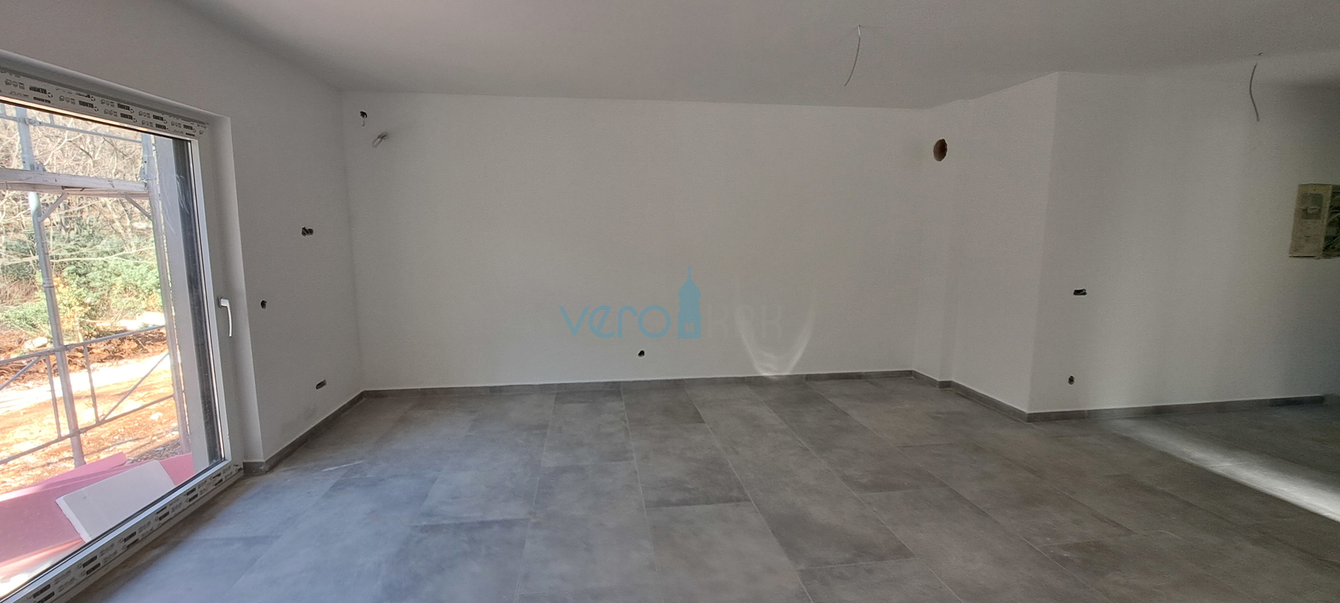 Uvala Soline, otok Krk,okolica,dvosoban stan u prizemlju,okućnica,novogradnja,prodaja