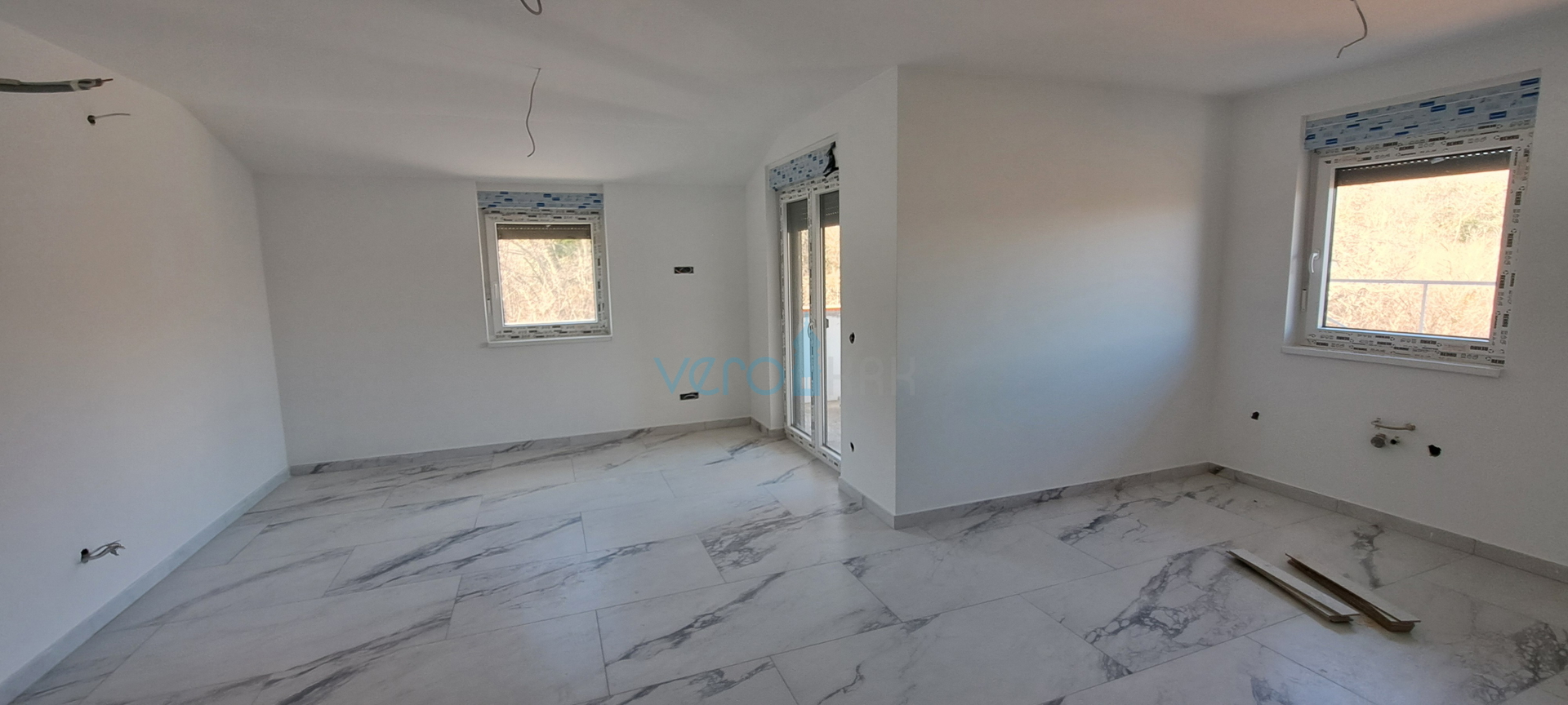 Uvala Soline, otok Krk,okolica,dvosoban stan na 2 katu,terasa,novogradnja,prodaja