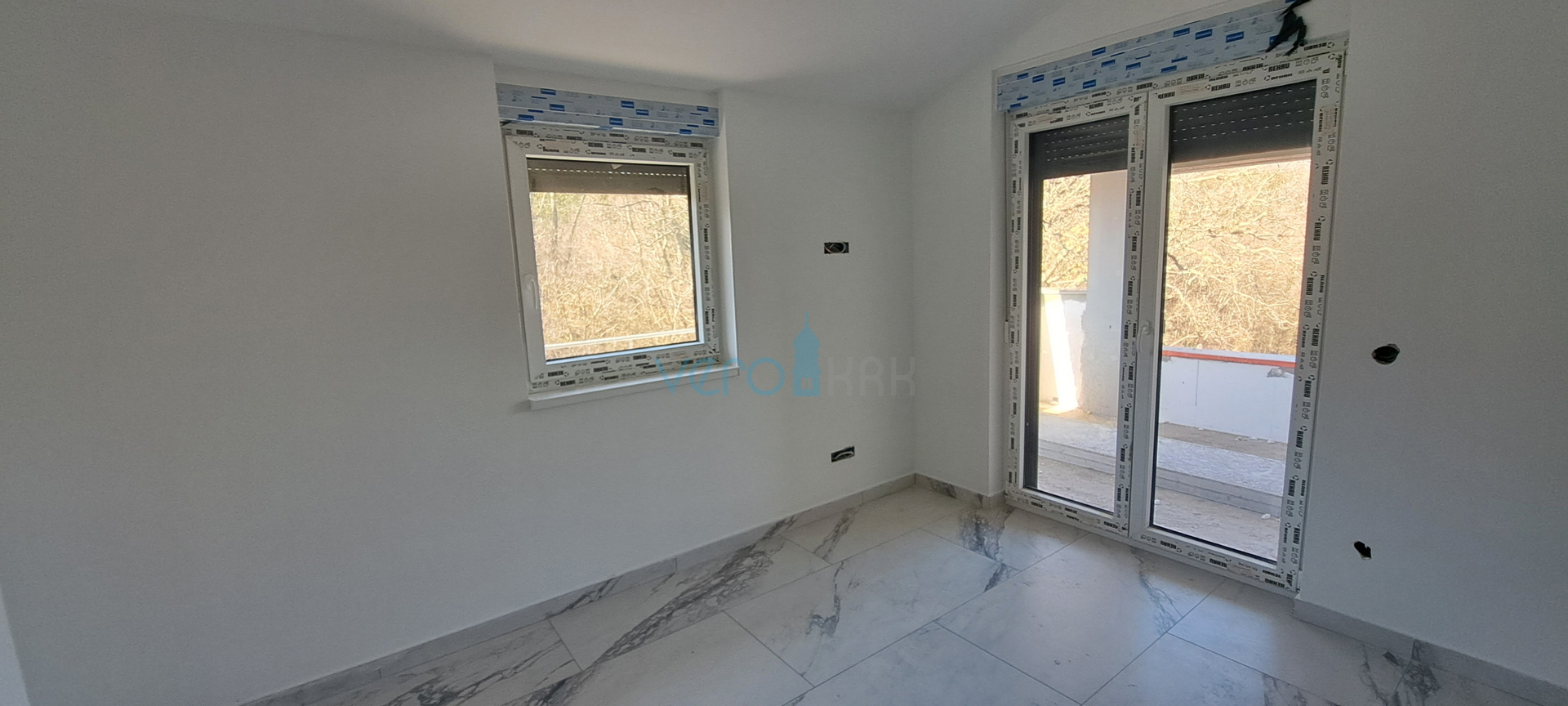 Uvala Soline, otok Krk,okolica,dvosoban stan na 2 katu,terasa,novogradnja,prodaja