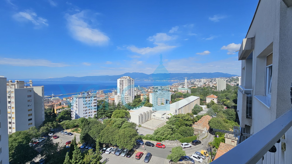 Rijeka, Kozala, möbliertes Studio-Apartment, Aussicht, zu verkaufen