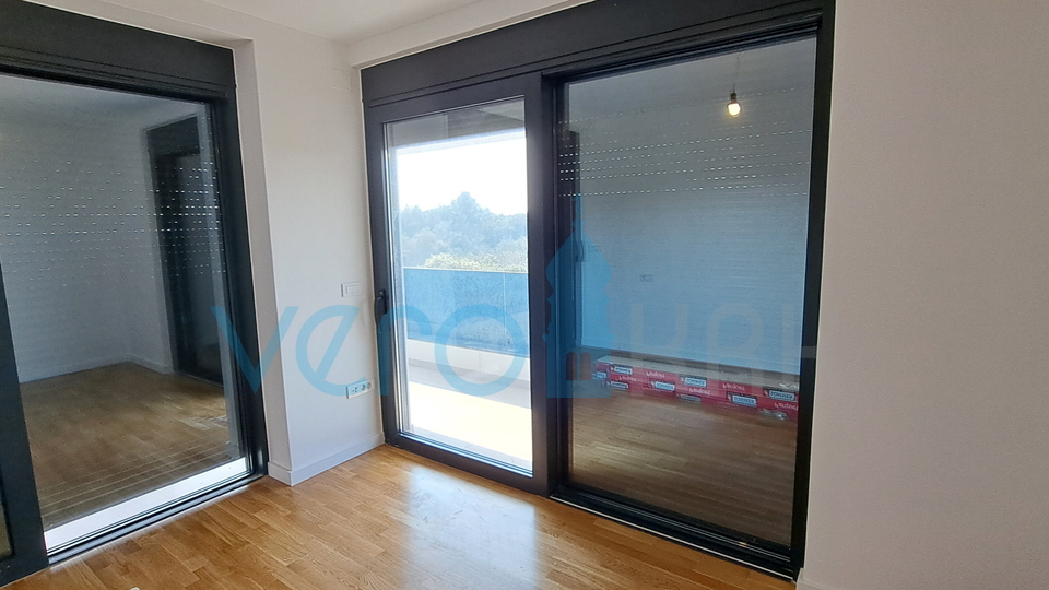 City of Krk, modern duplex apartment, roof pool, terrace, view, new construction, sale