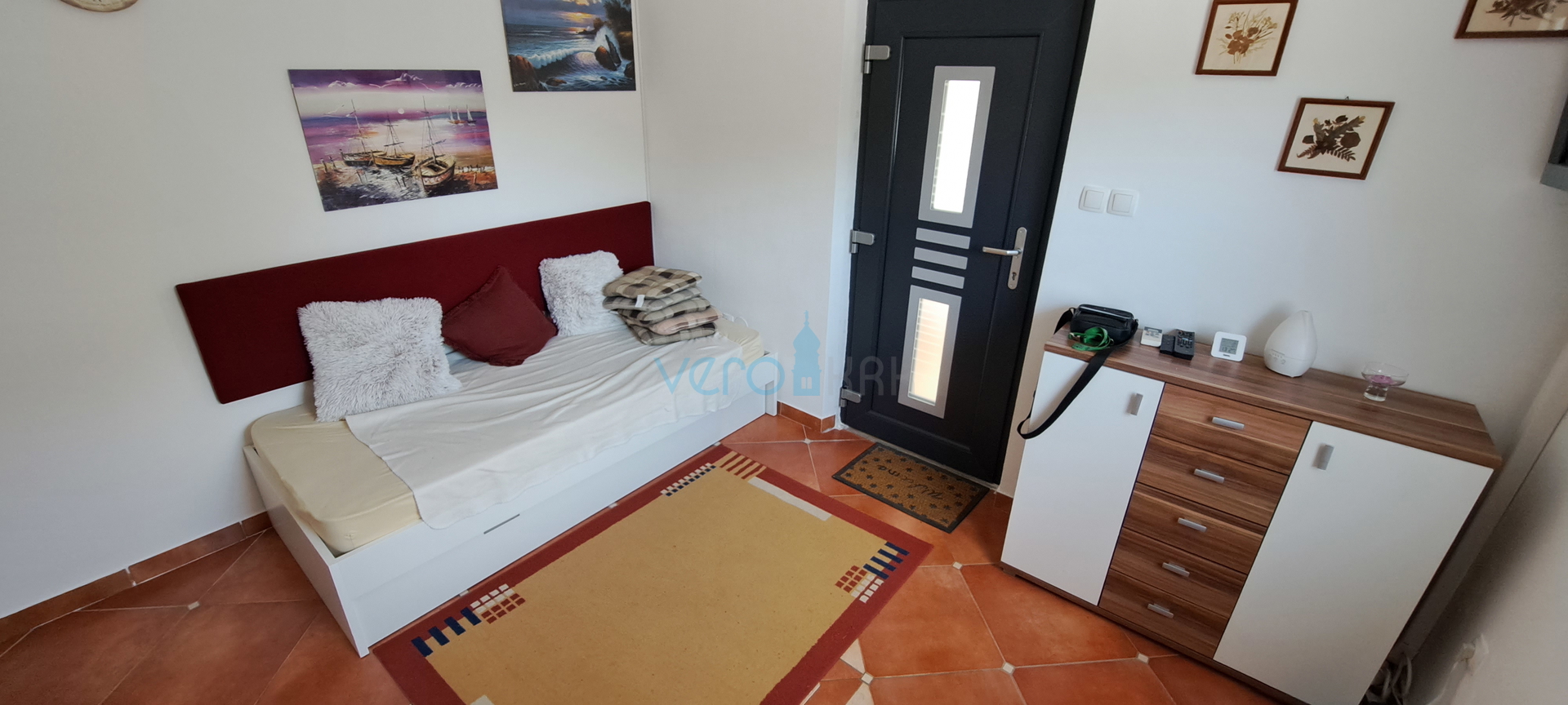 Čižići, Insel Krk, Wohnung 31 m2, Erdgeschoss, Terrasse, Verkauf