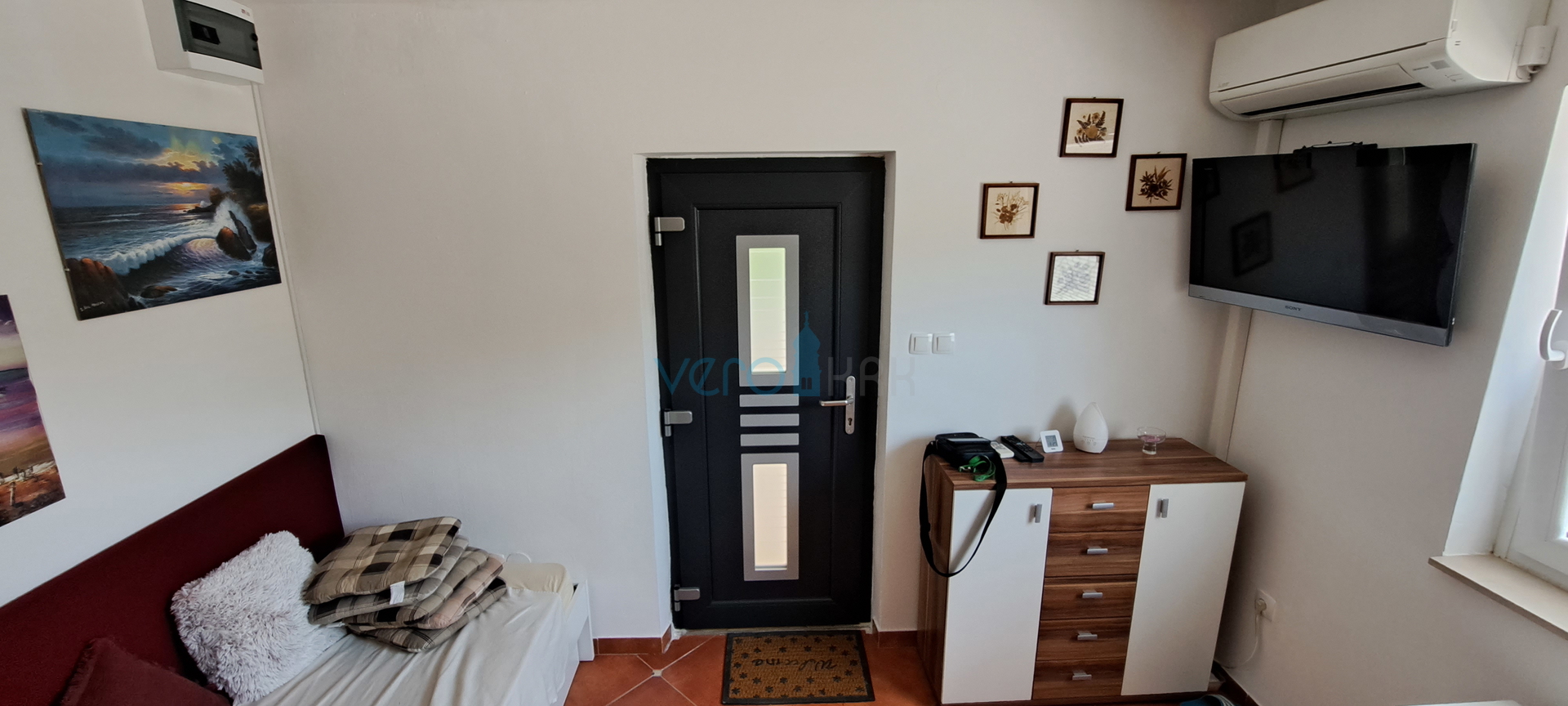 Čižići, Insel Krk, Wohnung 31 m2, Erdgeschoss, Terrasse, Verkauf