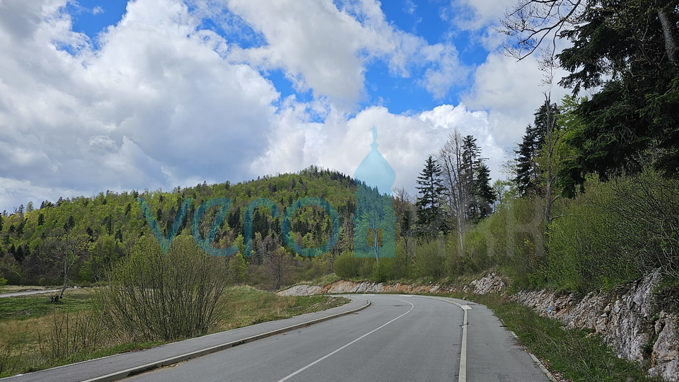 Gorski kotar, Fužine, Grundstück 1240 m2 für den Bau eines Ferienhauses, Verkauf