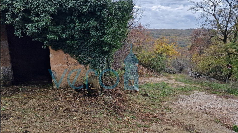 Insel Krk, Dobrinj, Einfamilienhaus 41m2 mit Garten und Panoramablick, zu verkaufen