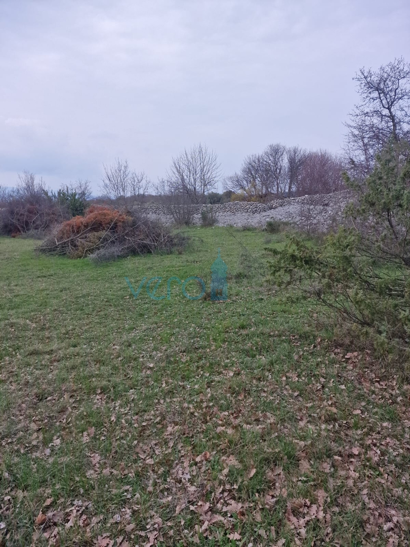 Krk okolica,  2651m2 poljoprivredno zemljište, potencijal za maslinik, prodaja