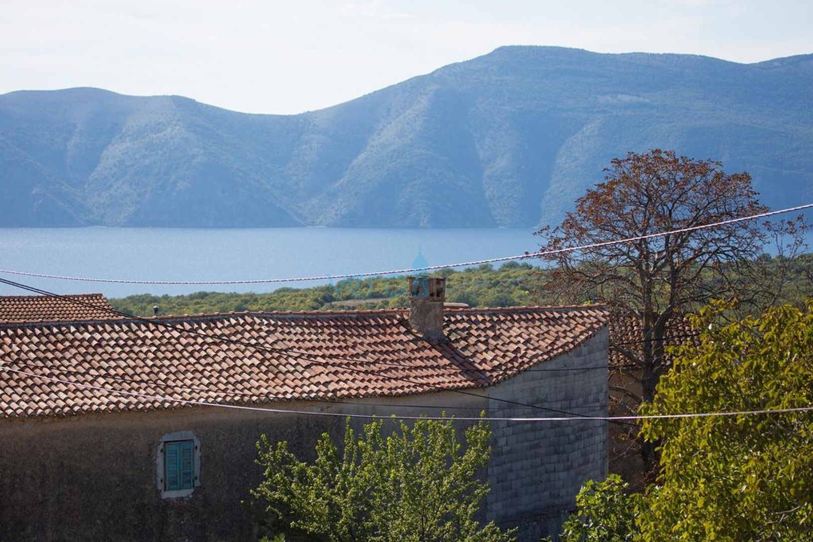 Die Insel Krk, Krk Stadt umgeben, freistehendes Haus mit Pool und Meerblick