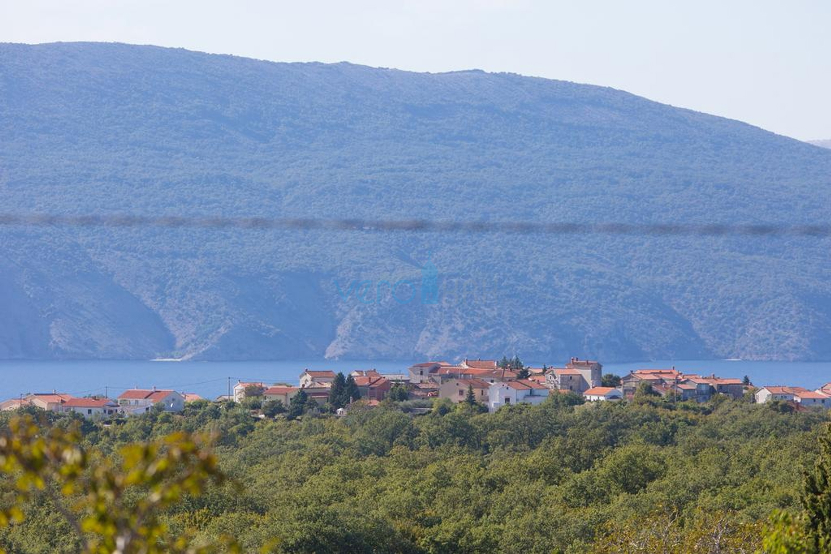 Die Insel Krk, Krk Stadt umgeben, freistehendes Haus mit Pool und Meerblick