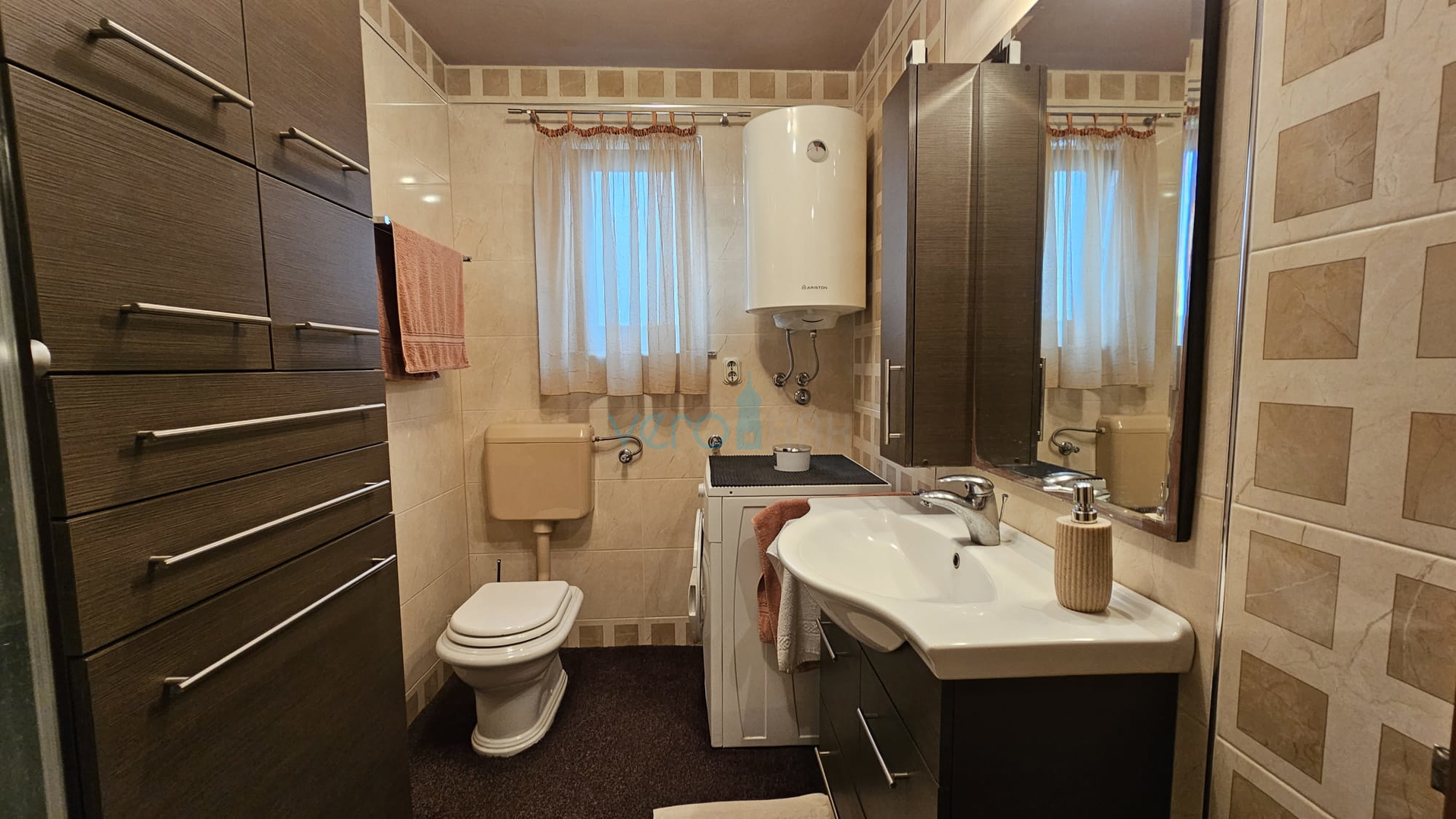 Njivice, Krk Island, two-bedroom apartment of 68 m2, with an open sea view, for sale