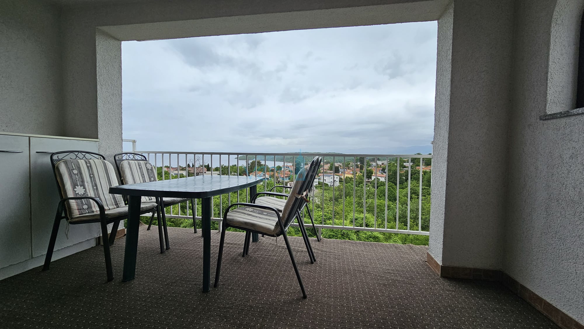 Njivice, Krk Island, two-bedroom apartment of 68 m2, with an open sea view, for sale