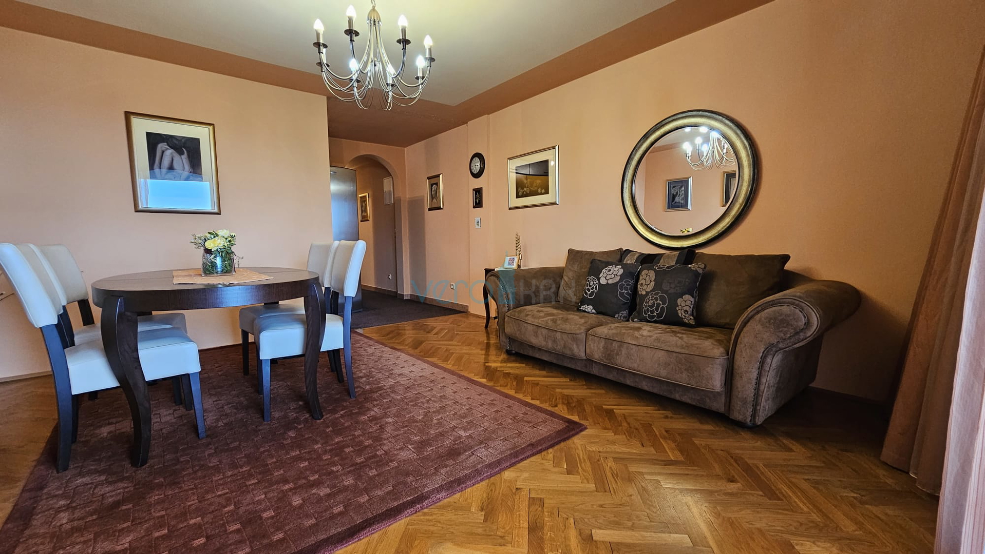 Njivice, Krk Island, two-bedroom apartment of 68 m2, with an open sea view, for sale