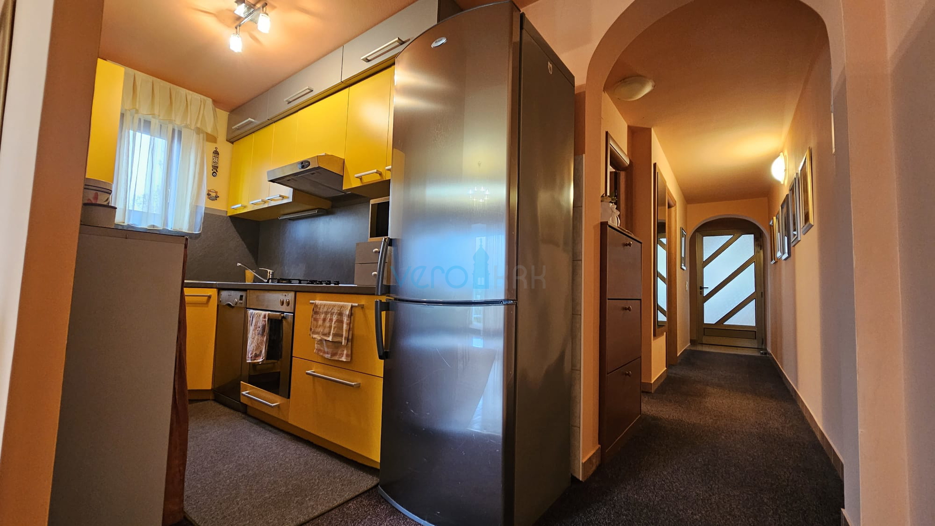 Njivice, Krk Island, two-bedroom apartment of 68 m2, with an open sea view, for sale