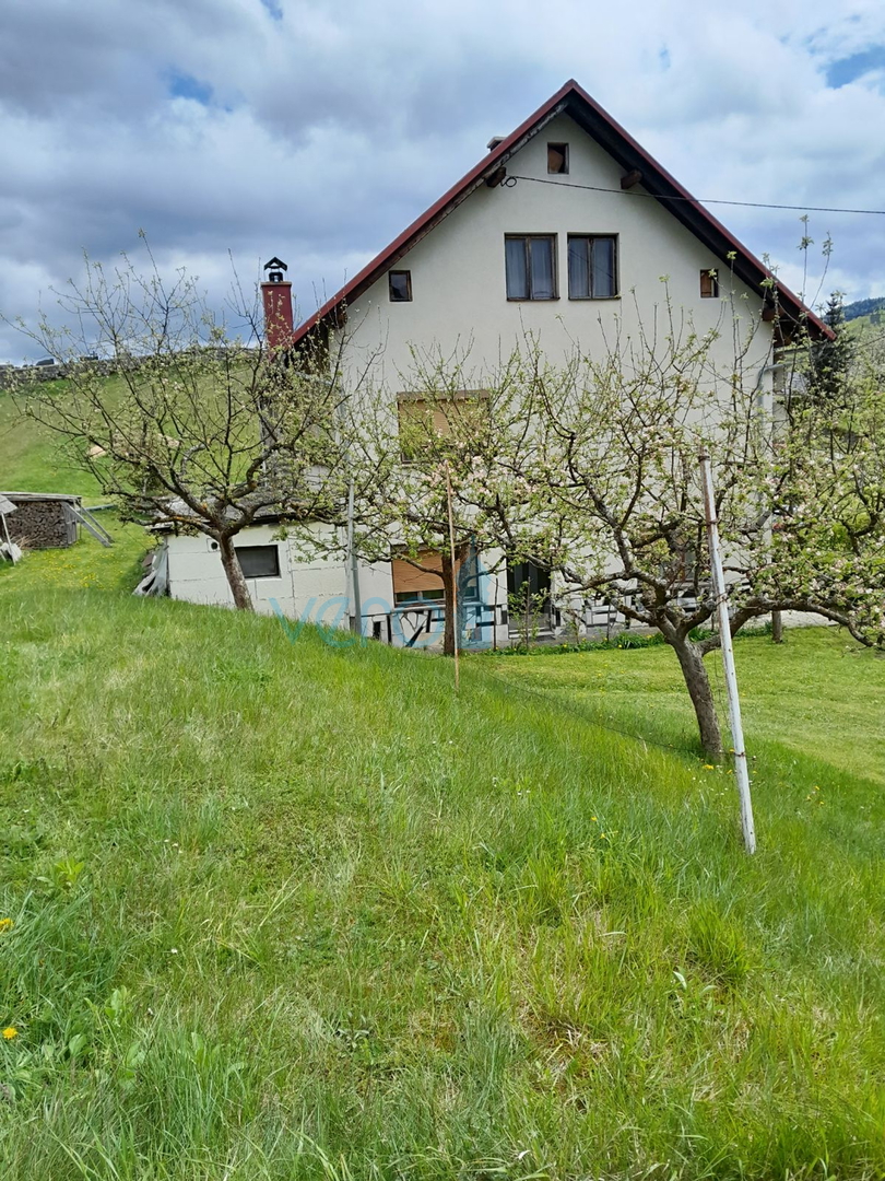 Čabar,Prezid,samostojeća kuća,velika okućnica,drvarnica,prodaja
