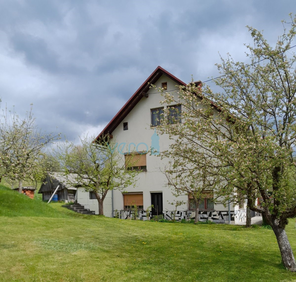 Čabar,Prezid,samostojeća kuća,velika okućnica,drvarnica,prodaja