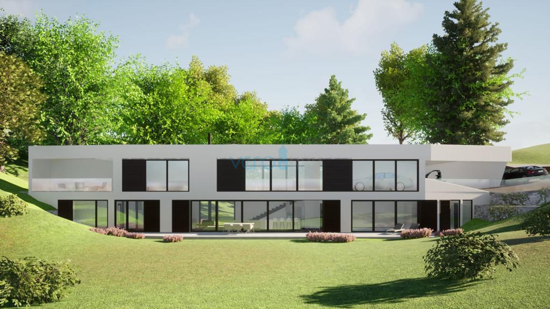 Vrbnik,Građevinsko zemljište 646 m2,top lokacija,pogled,prodaja