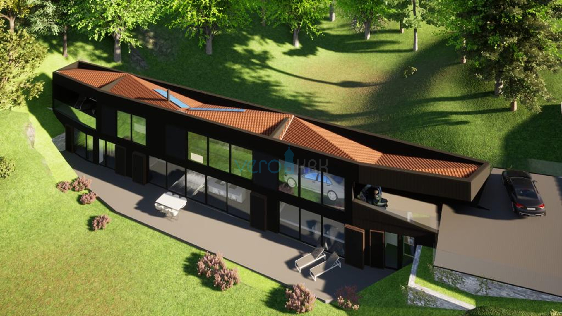 Vrbnik,Građevinsko zemljište 646 m2,top lokacija,pogled,prodaja