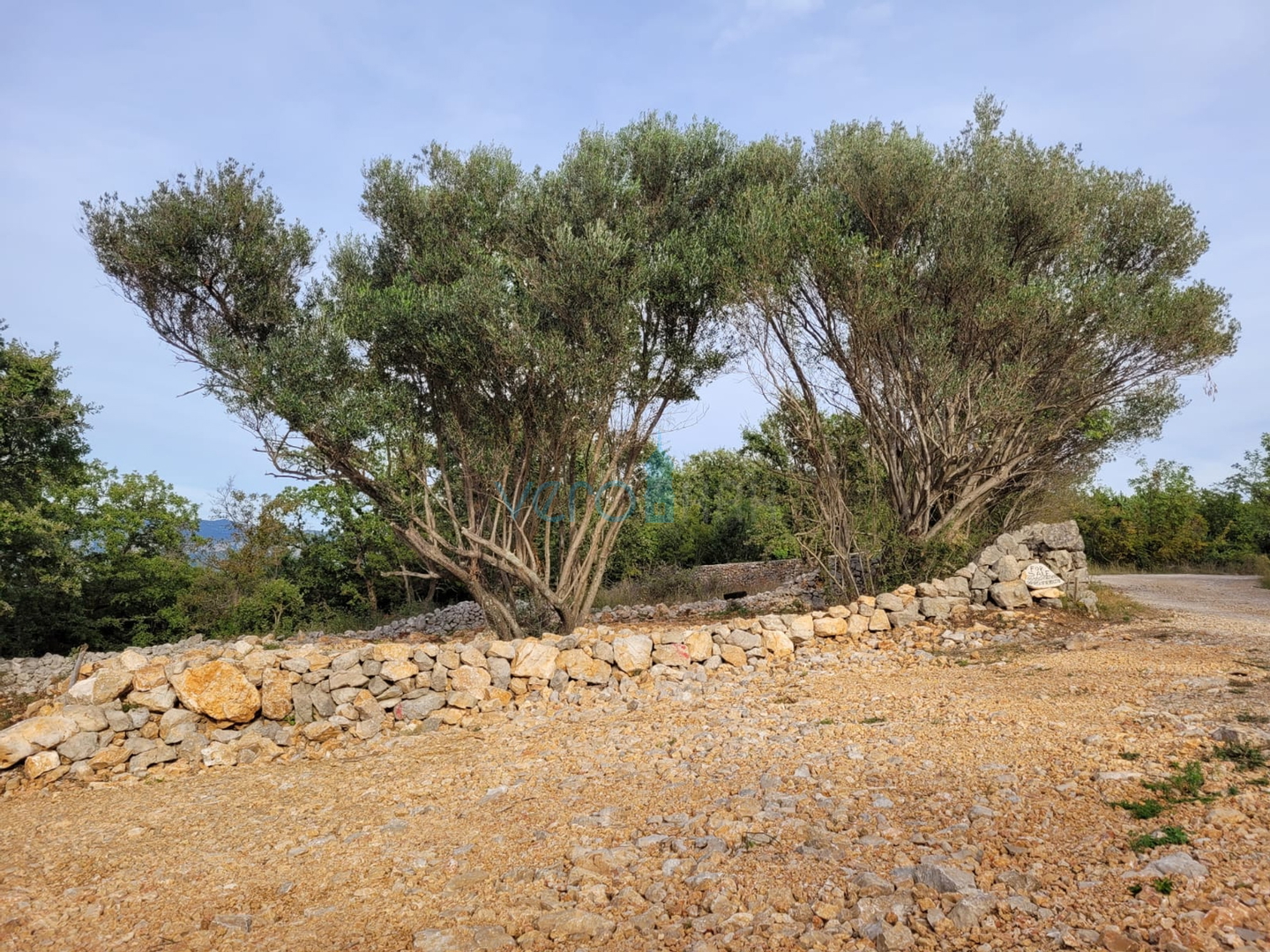 Dobrinj, Šilo, Poljoprivredna zemljišta u blizini mora s pristupnim putom, prodaja