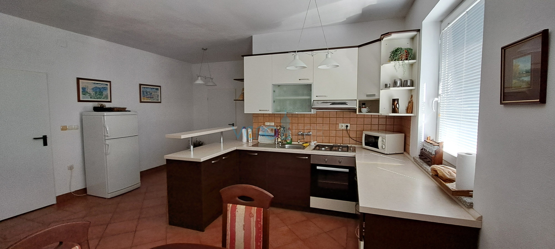 Malinska, Umgebung, Insel Krk, freistehendes Haus, Garage, Grundstück, Verkauf