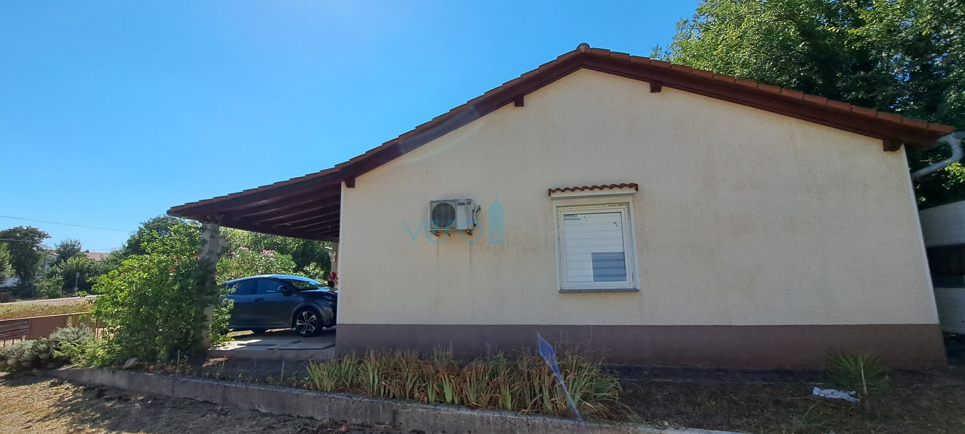 Malinska, Umgebung, Insel Krk, freistehendes Haus, Garage, Grundstück, Verkauf