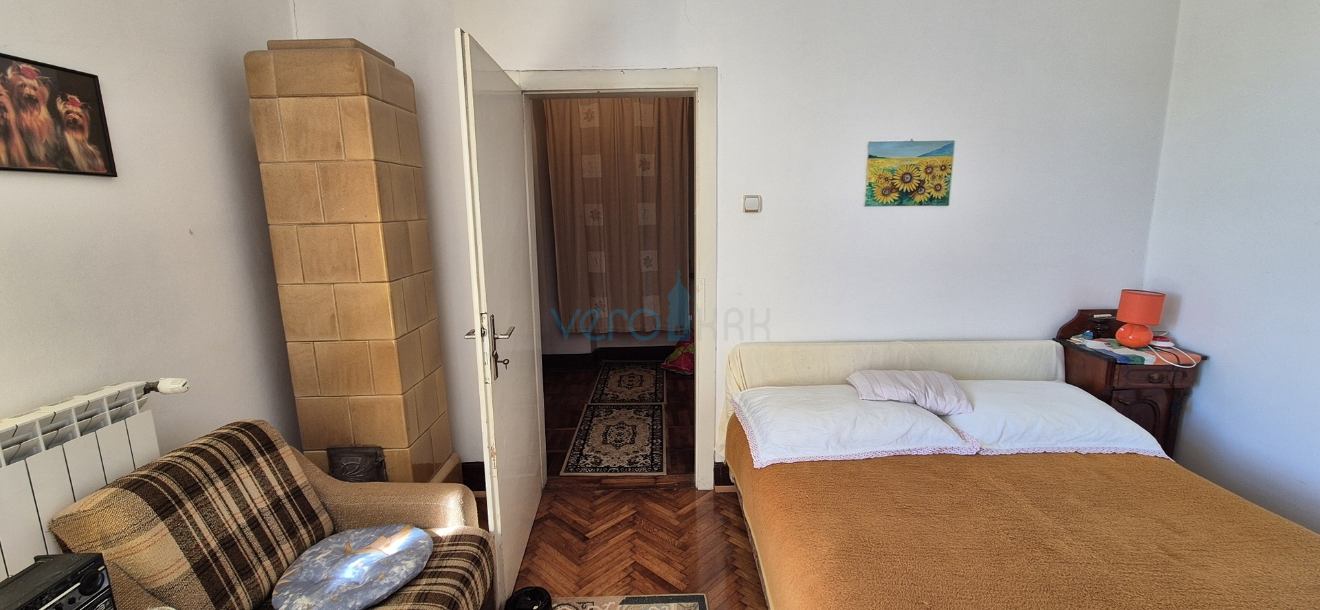 Dobrinj, otok Krk, samostojeća kamena kuća, pogled na more, terasa, konoba, prodaja