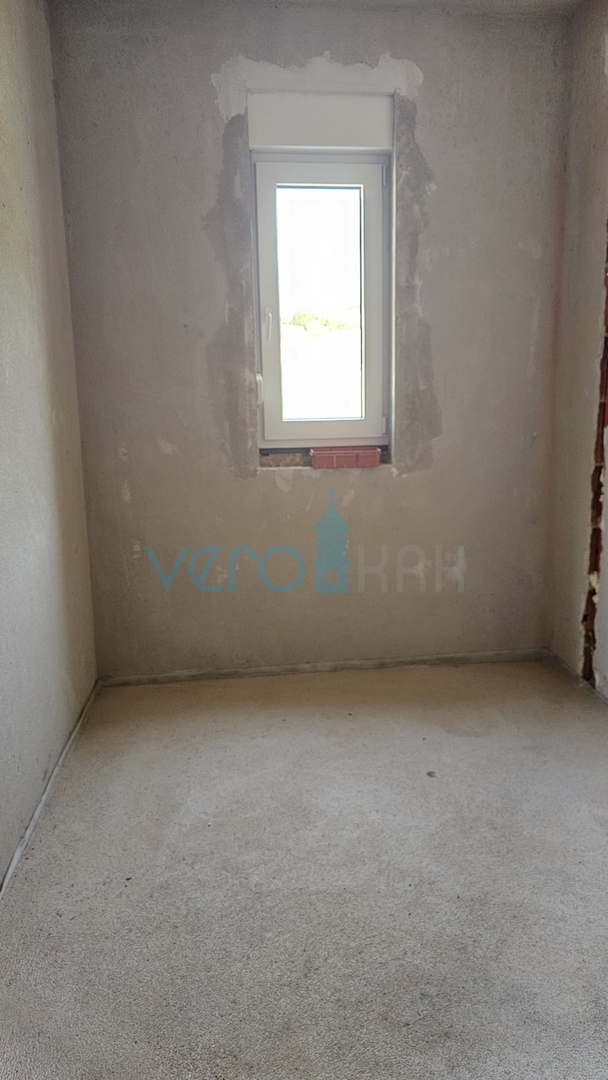 Otok Krk, Baška, okolica, dvosobni stan 60,47m2, prvi kat,  za prodaju