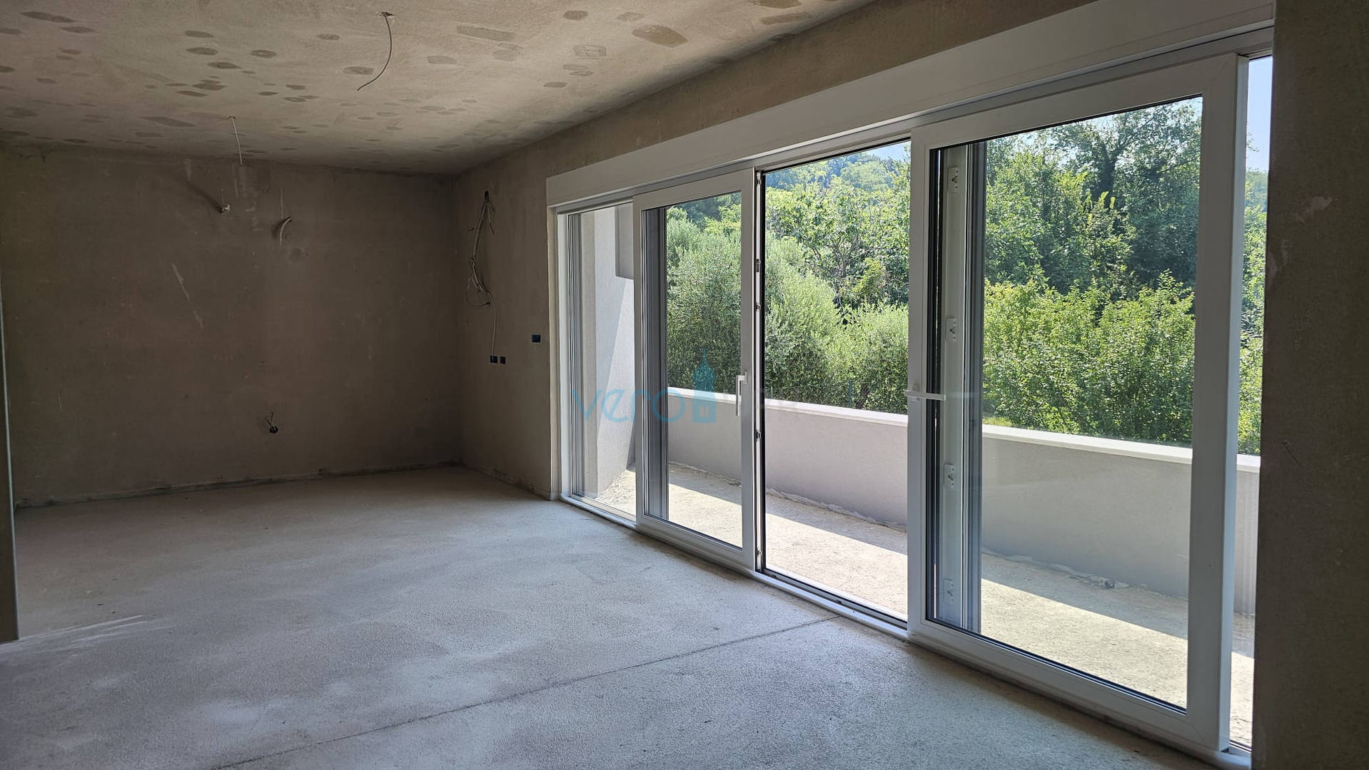 Otok Krk, Baška, okolica, dvosobni stan 60,47m2, prvi kat,  za prodaju