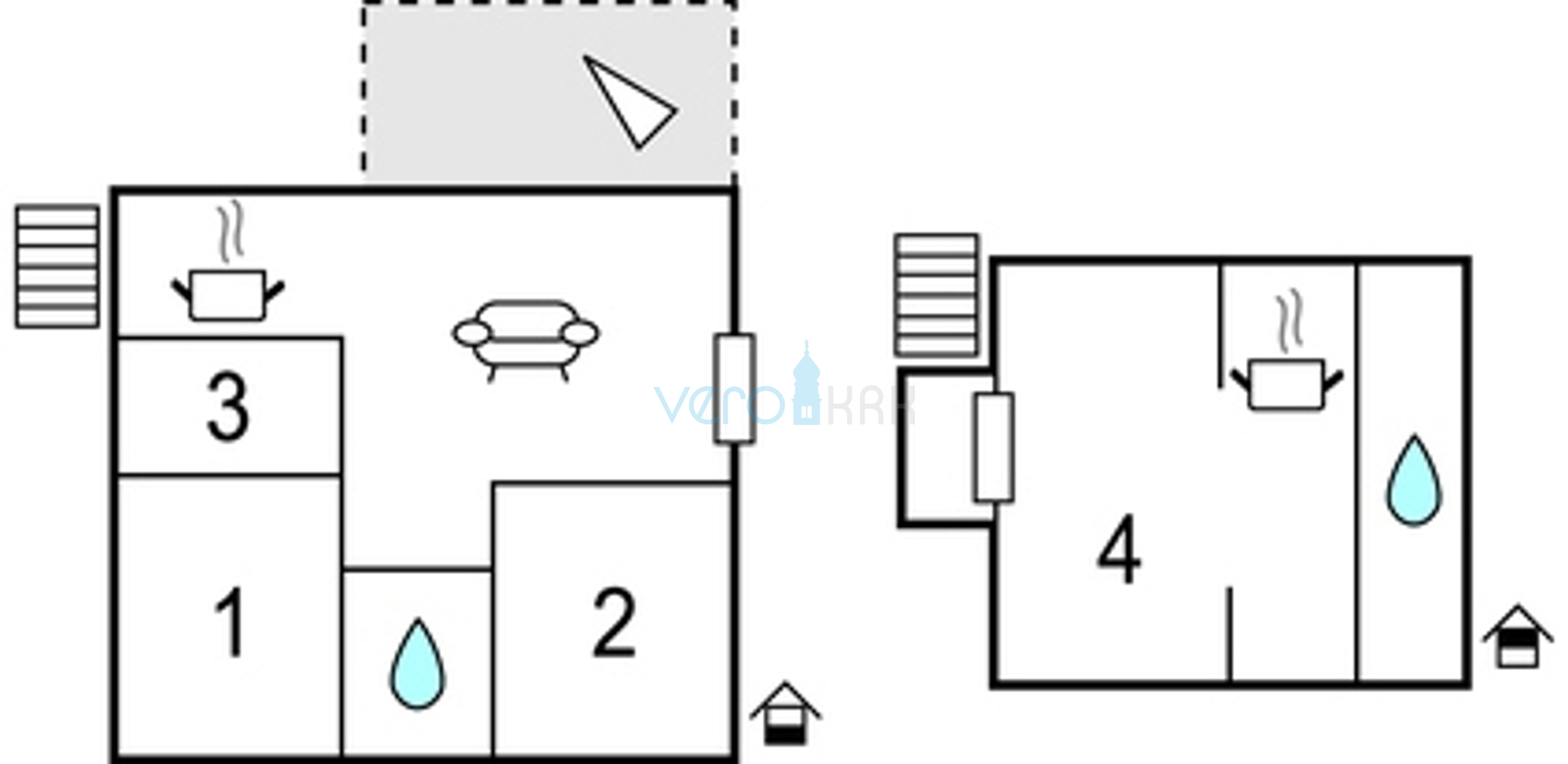 Otok Krk, Dobrinj, atraktivna kuća za pravi odmor na otoku, prodaja