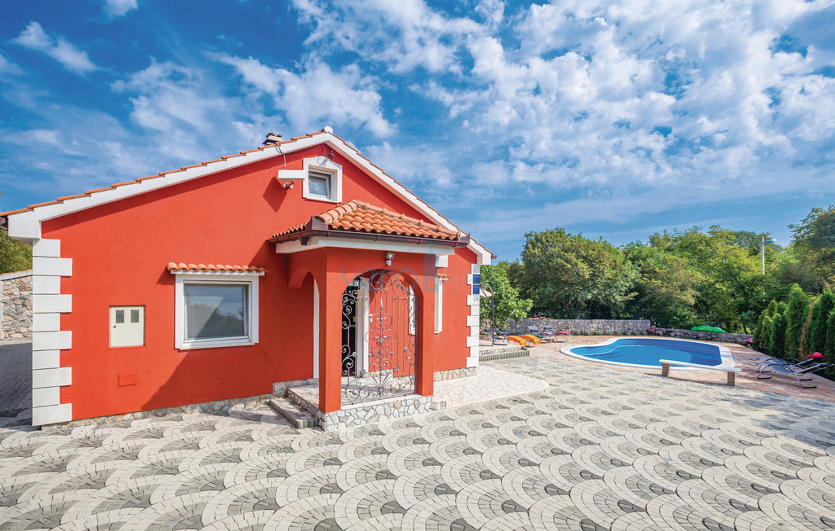 Otok Krk, Dobrinj, atraktivna kuća za pravi odmor na otoku, prodaja