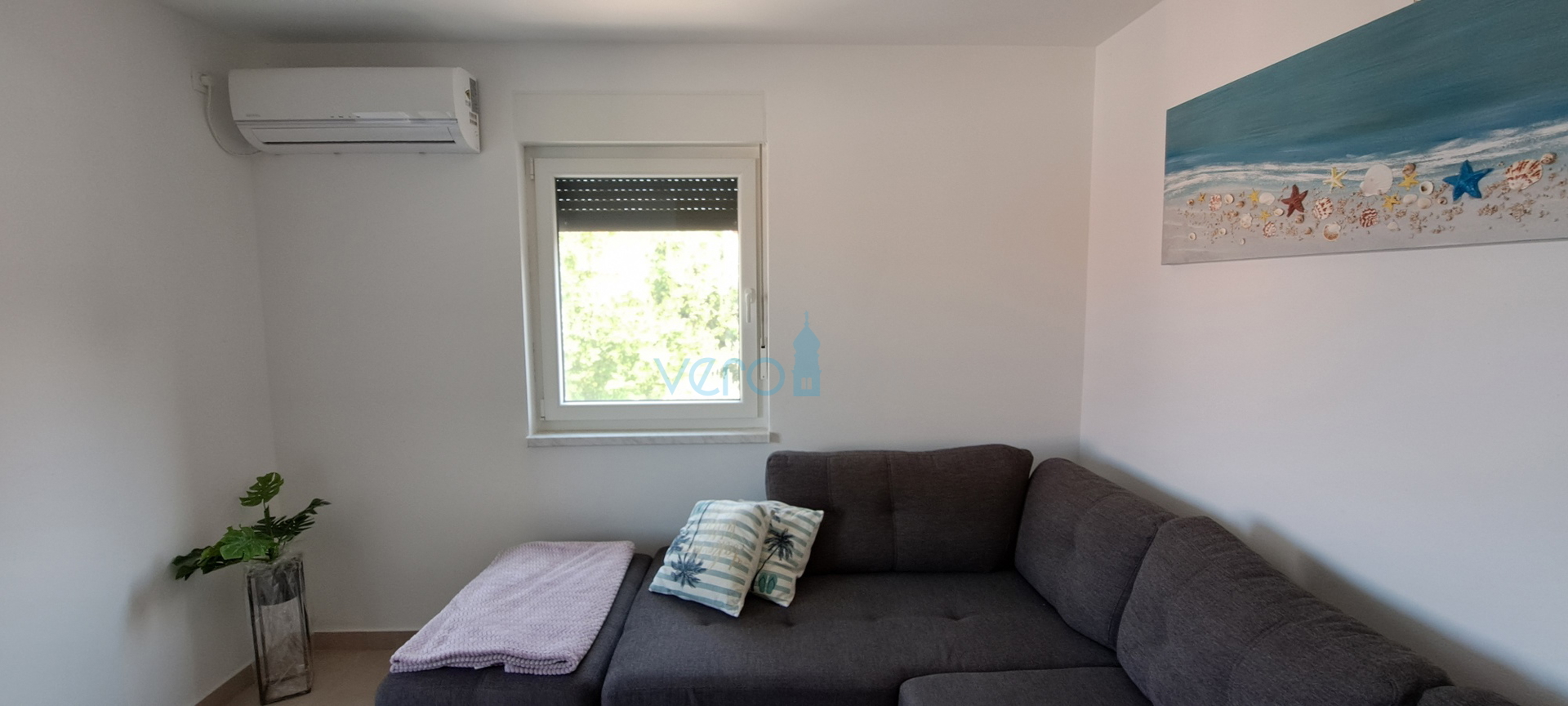 Uvlala Soline, otok Krk, dvosoban stan 62 m2, pogled na more, prodaja