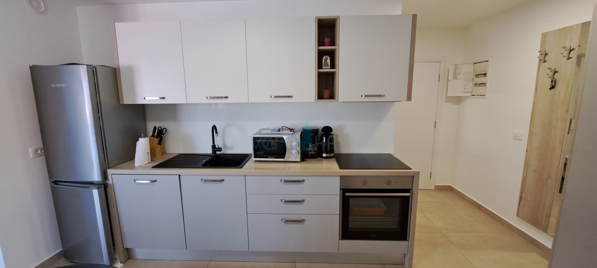 Uvlala Soline, otok Krk, dvosoban stan 62 m2, pogled na more, prodaja