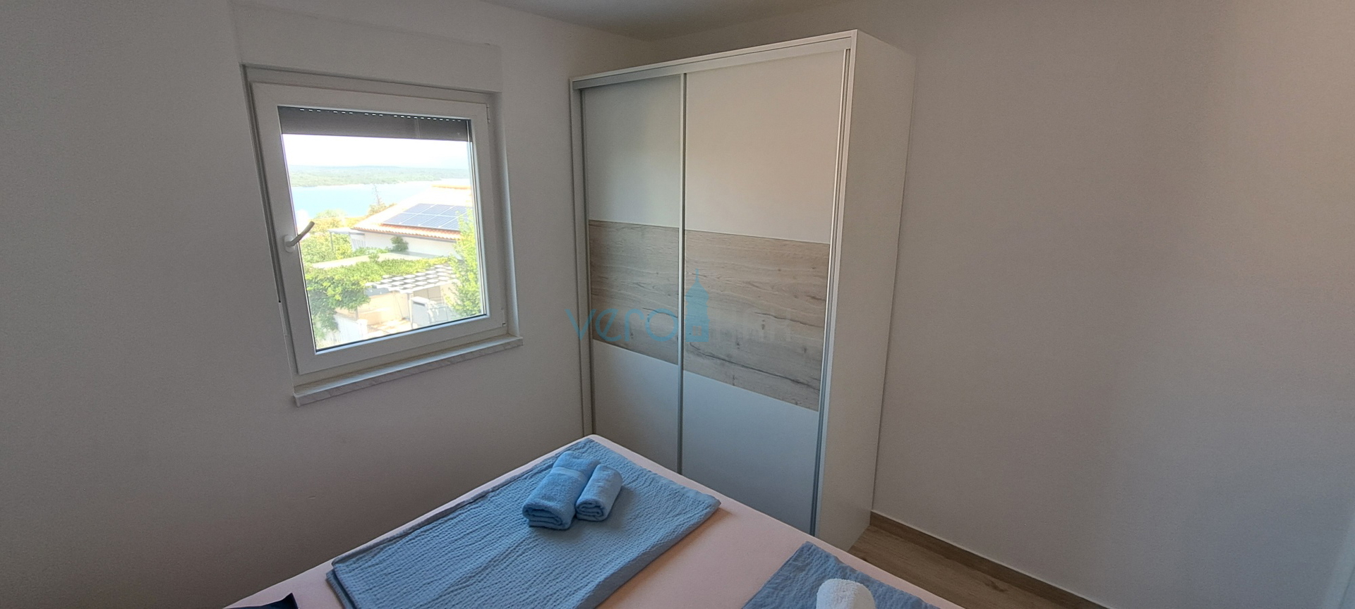 Uvlala Soline, otok Krk, dvosoban stan 62 m2, pogled na more, prodaja