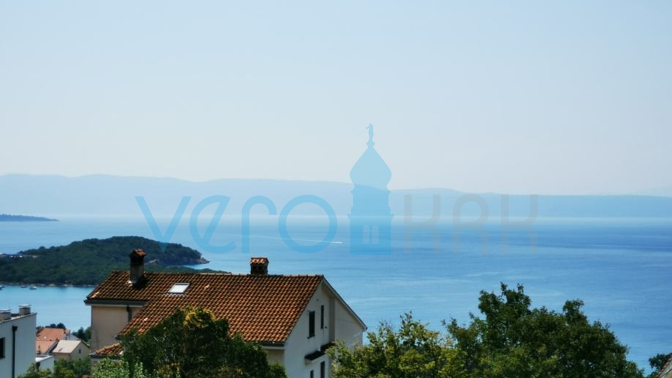 Njivice, Insel Krk, Wohnung mit Panoramablick auf das Meer und Kvarner, zu verkaufen