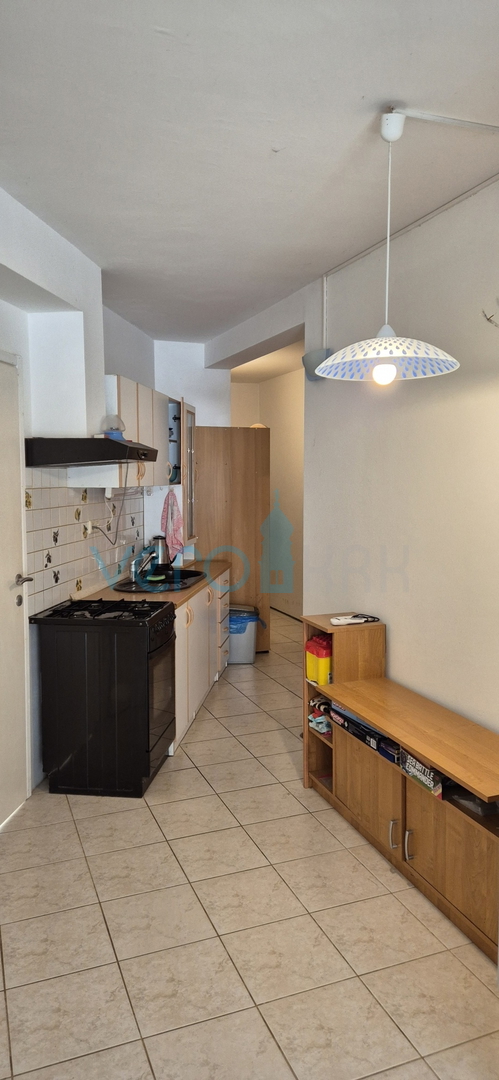 City of Krk, island of Krk, three-room apartment on the ground floor, garden, terrace, for sale