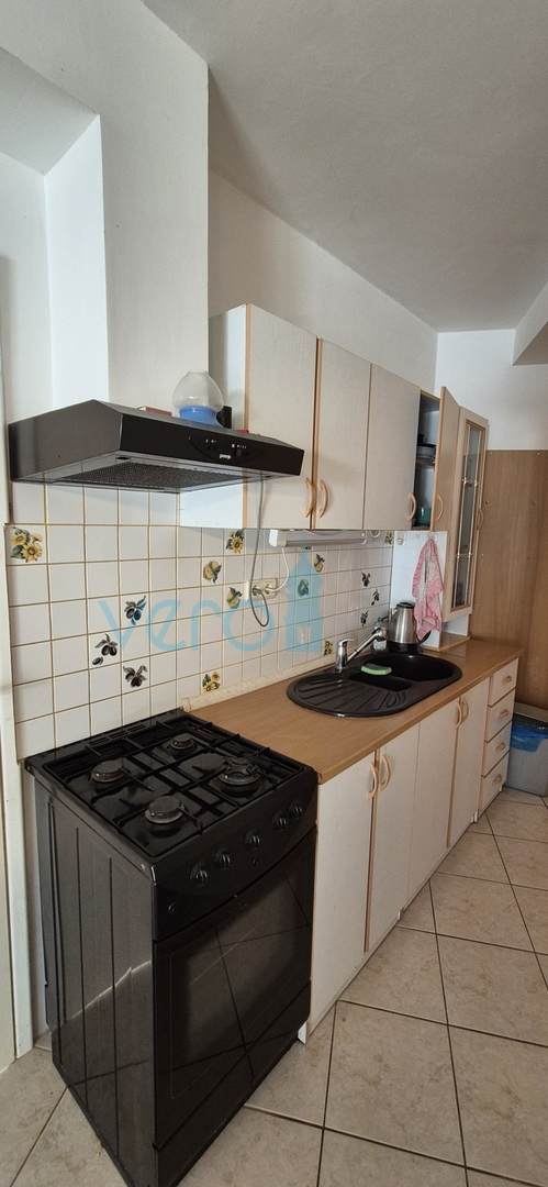 City of Krk, island of Krk, three-room apartment on the ground floor, garden, terrace, for sale