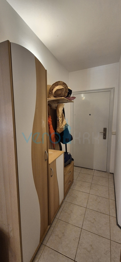 City of Krk, island of Krk, three-room apartment on the ground floor, garden, terrace, for sale