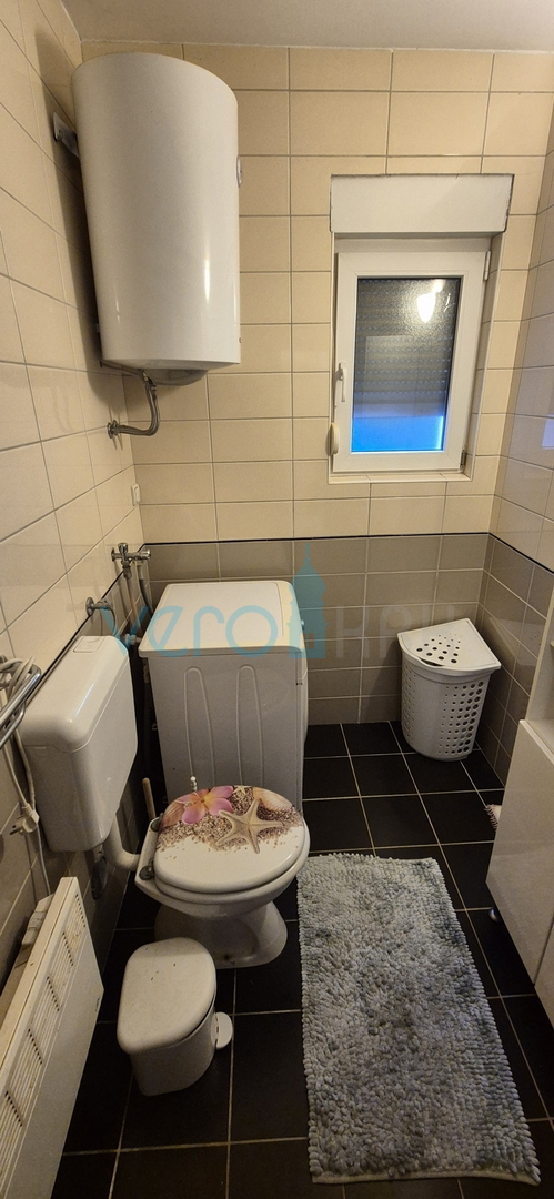 City of Krk, island of Krk, three-room apartment on the ground floor, garden, terrace, for sale