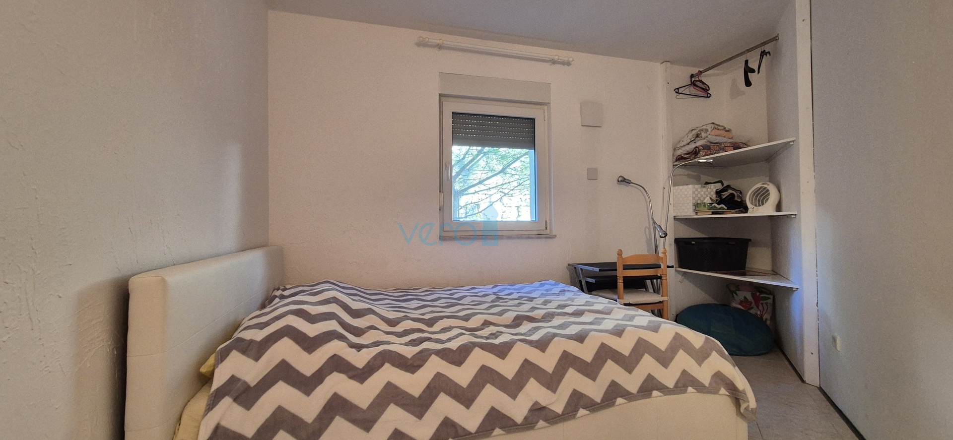 City of Krk, island of Krk, three-room apartment on the ground floor, garden, terrace, for sale