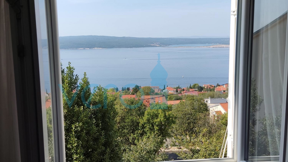 Crikvenica, Dramalj, Apartment 48.83 m2 on the 1st floor with open sea view, 1 km to the beach, for sale