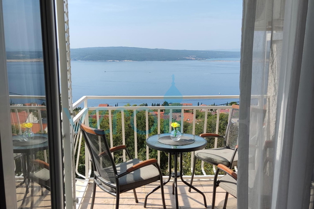 Crikvenica, Dramalj, Apartment 48.83 m2 on the 1st floor with open sea view, 1 km to the beach, for sale