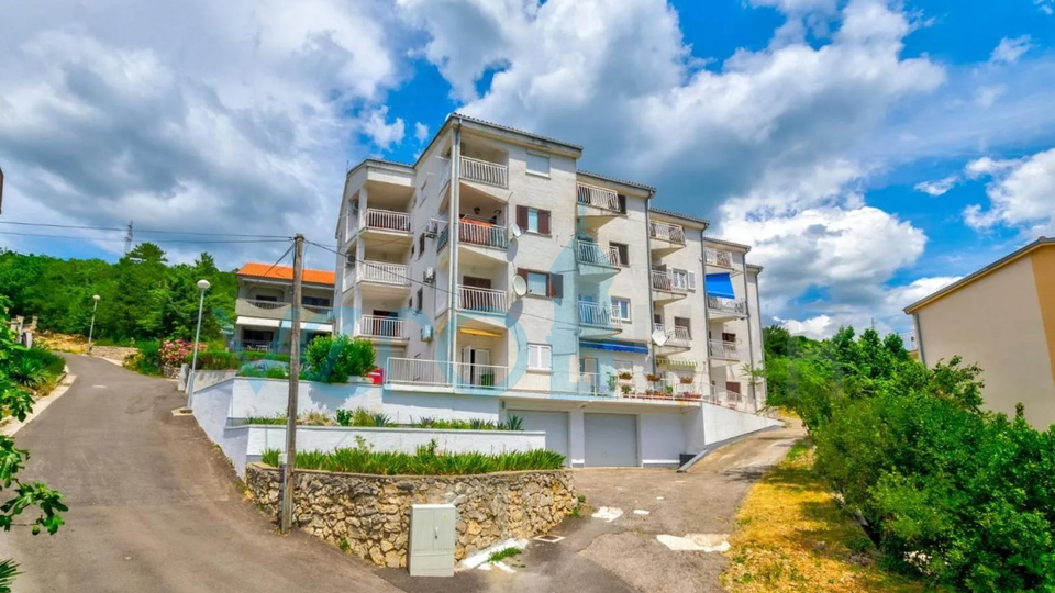 Crikvenica, Dramalj, Apartment 48.83 m2 on the 1st floor with open sea view, 1 km to the beach, for sale