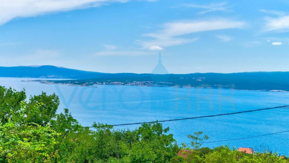 Crikvenica, Dramalj, Apartment 48.83 m2 on the 1st floor with open sea view, 1 km to the beach, for sale