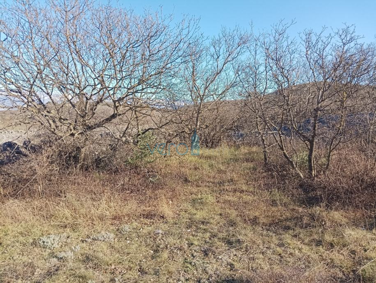 Vrbnik,otok Krk,građevinsko zemljište 3136 m2,pogled na more,prodaja
